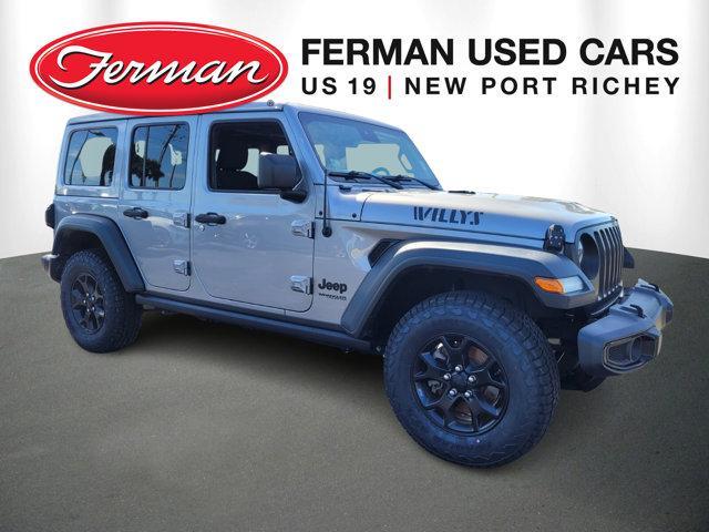 used 2021 Jeep Wrangler Unlimited car, priced at $37,999