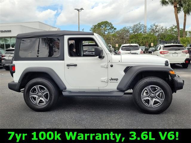 used 2022 Jeep Wrangler car, priced at $31,288