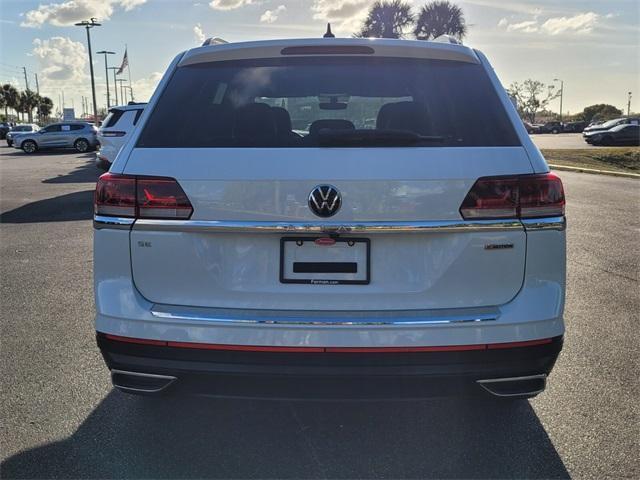 used 2022 Volkswagen Atlas car, priced at $25,000