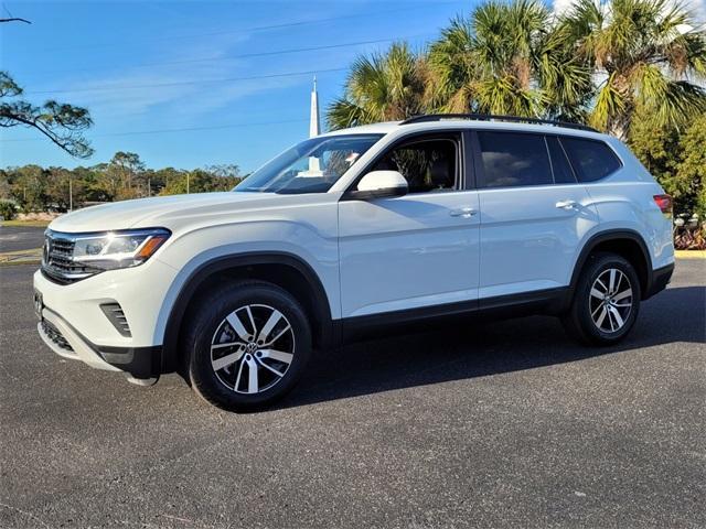 used 2022 Volkswagen Atlas car, priced at $25,000