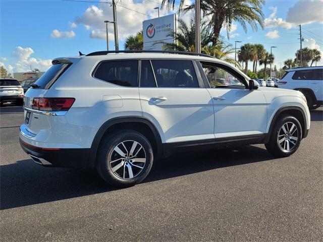 used 2022 Volkswagen Atlas car, priced at $25,000