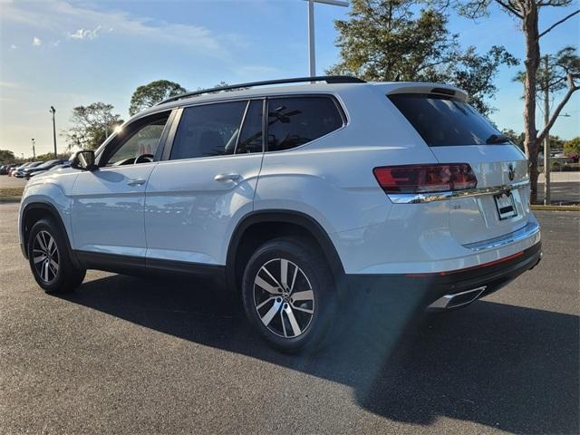 used 2022 Volkswagen Atlas car, priced at $25,000