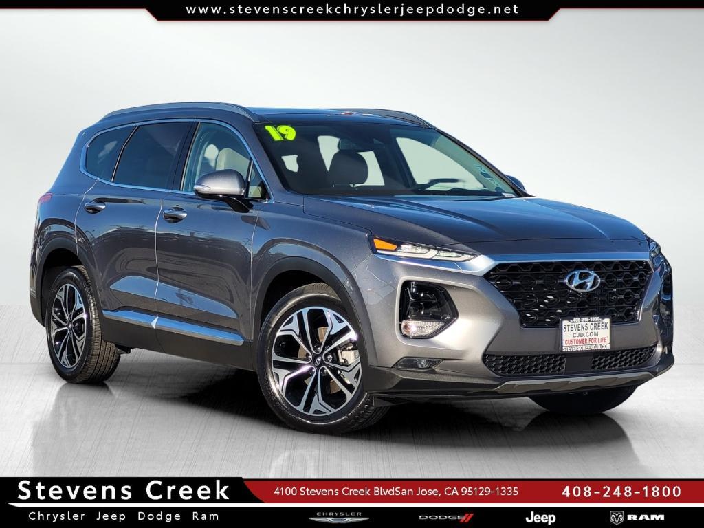 used 2019 Hyundai Santa Fe car, priced at $24,998