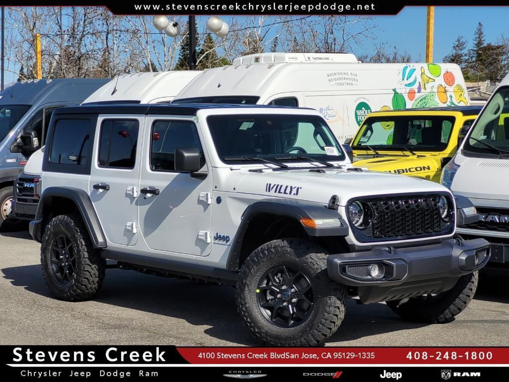 new 2025 Jeep Wrangler 4xe car