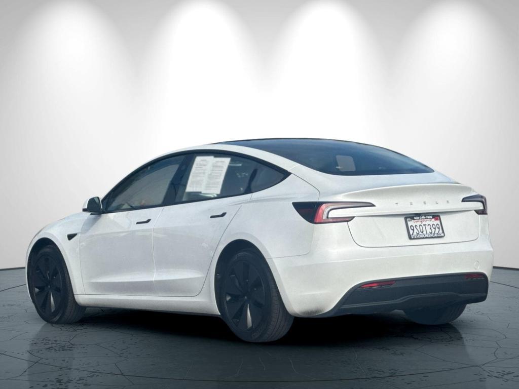 used 2025 Tesla Model 3 car, priced at $37,745