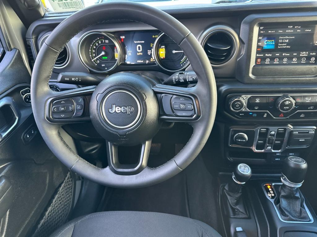 used 2023 Jeep Wrangler 4xe car, priced at $28,357