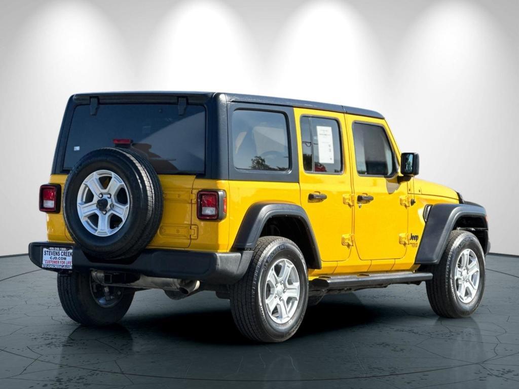 used 2021 Jeep Wrangler Unlimited car, priced at $28,549