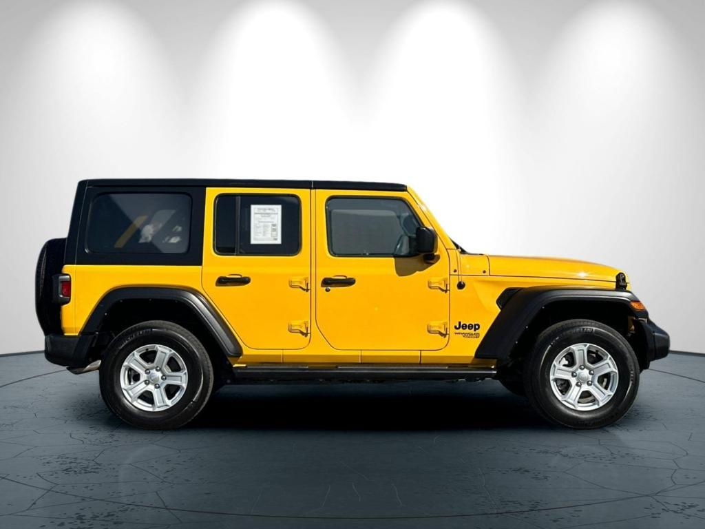 used 2021 Jeep Wrangler Unlimited car, priced at $28,549