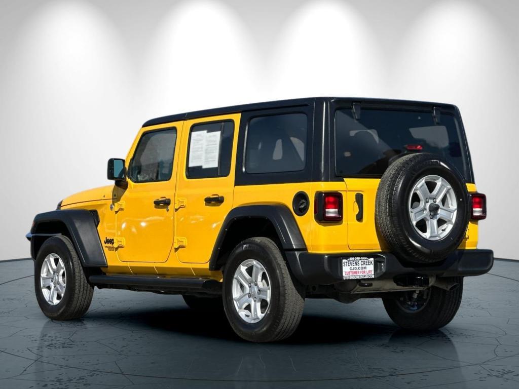 used 2021 Jeep Wrangler Unlimited car, priced at $28,549