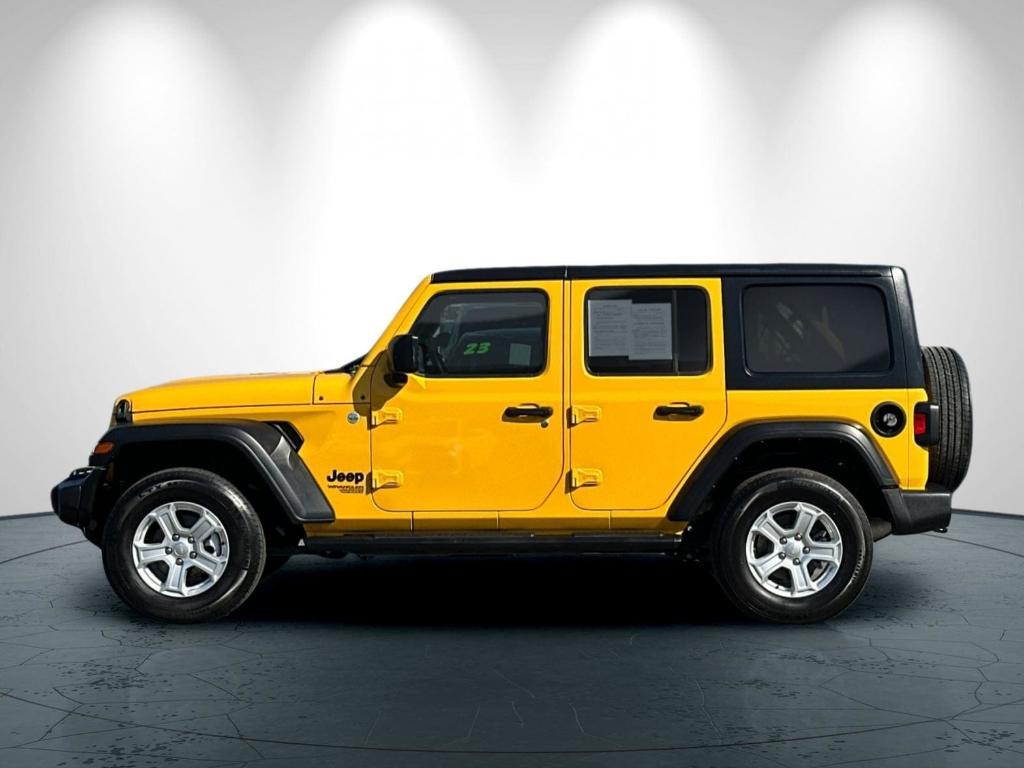 used 2021 Jeep Wrangler Unlimited car, priced at $28,549