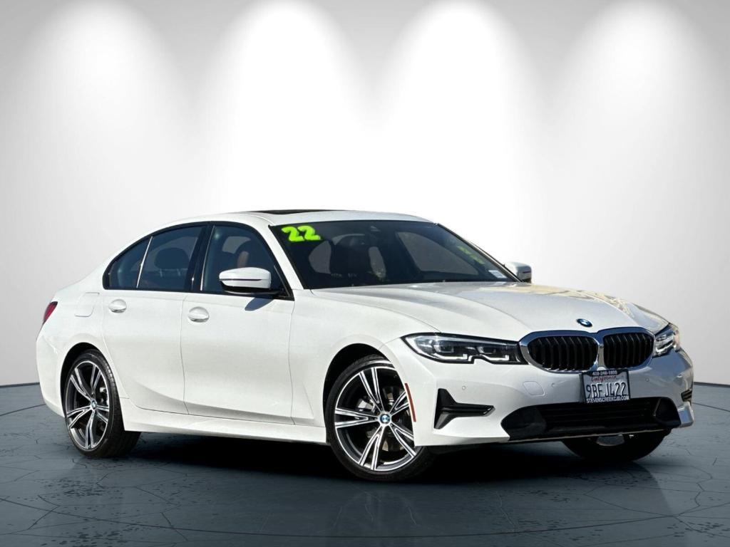 used 2022 BMW 330 car, priced at $29,989