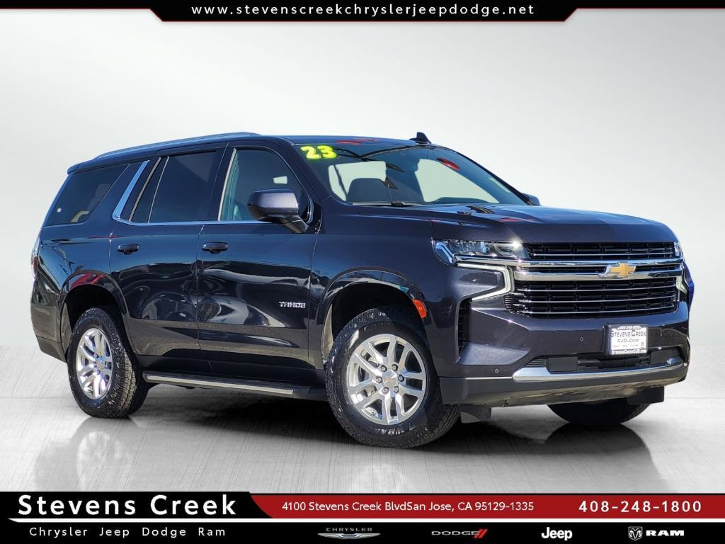 used 2023 Chevrolet Tahoe car, priced at $44,428