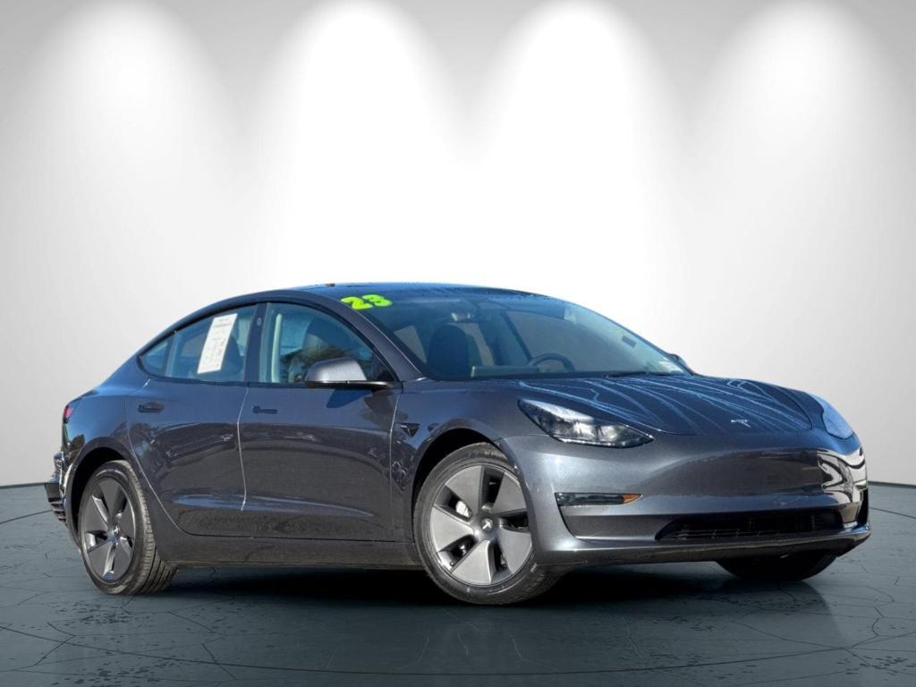 used 2023 Tesla Model 3 car, priced at $25,245