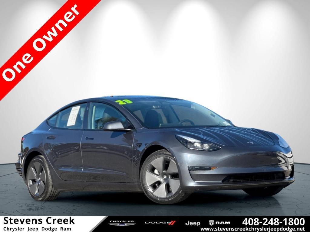 used 2023 Tesla Model 3 car, priced at $25,245