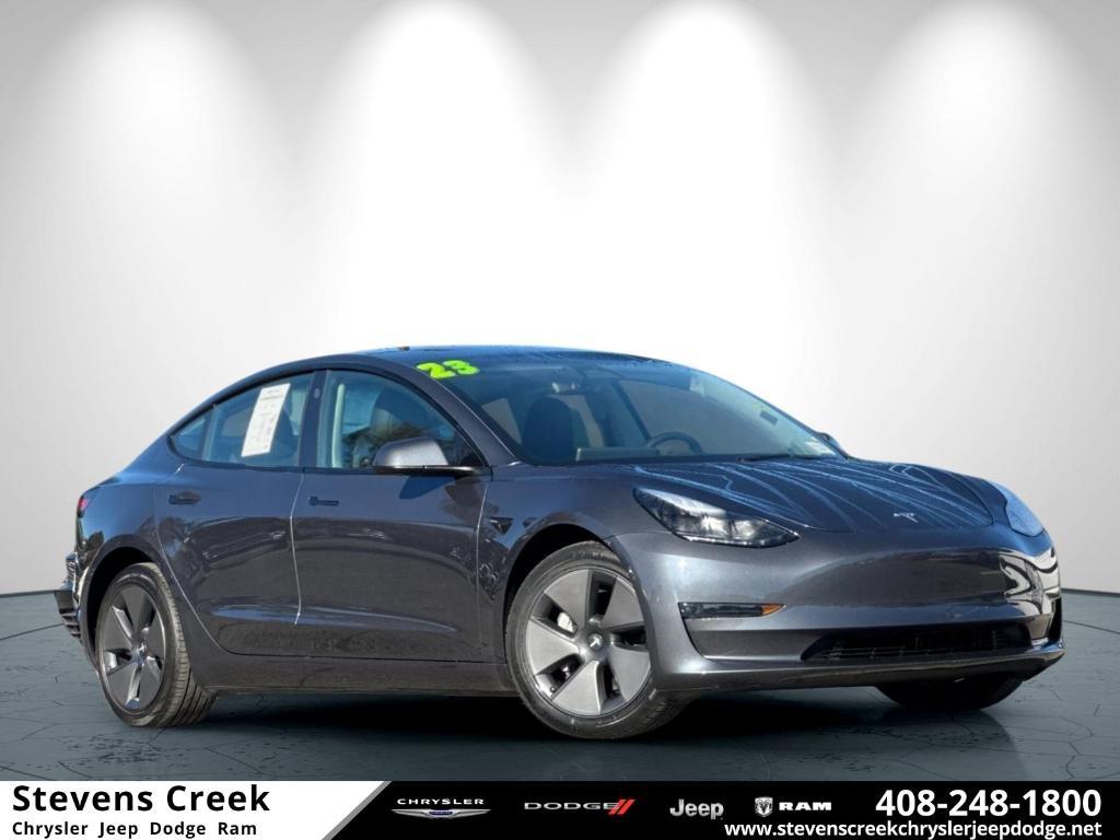 used 2023 Tesla Model 3 car, priced at $26,491