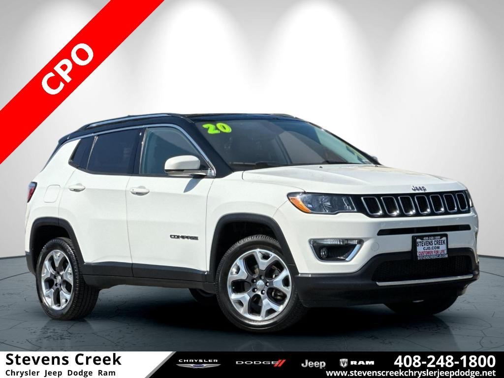 used 2020 Jeep Compass car, priced at $19,998
