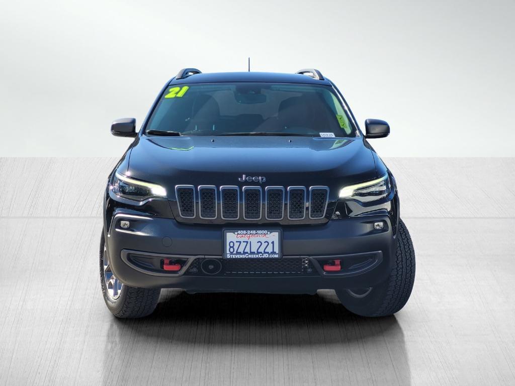 used 2021 Jeep Cherokee car, priced at $26,995