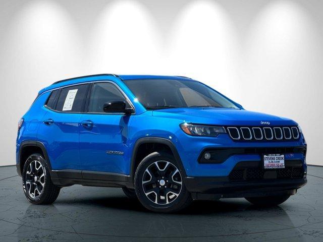used 2022 Jeep Compass car, priced at $21,329