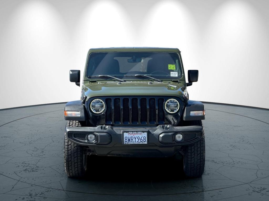 used 2021 Jeep Wrangler Unlimited car, priced at $28,604
