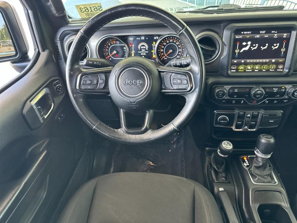 used 2021 Jeep Wrangler Unlimited car, priced at $28,604