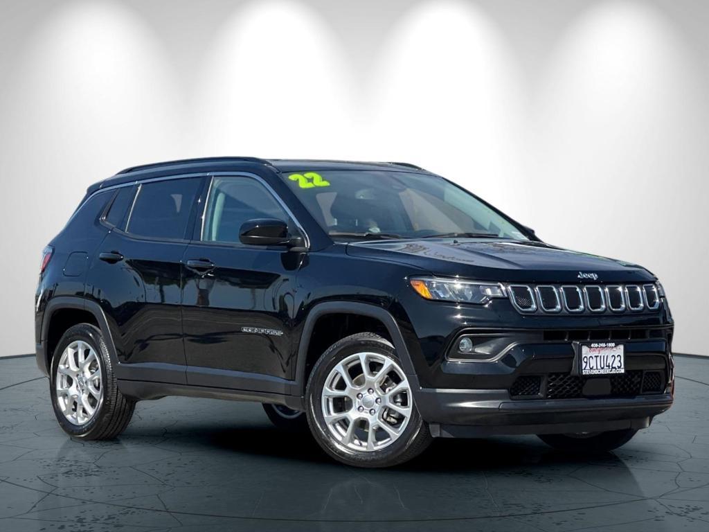 used 2022 Jeep Compass car, priced at $23,999
