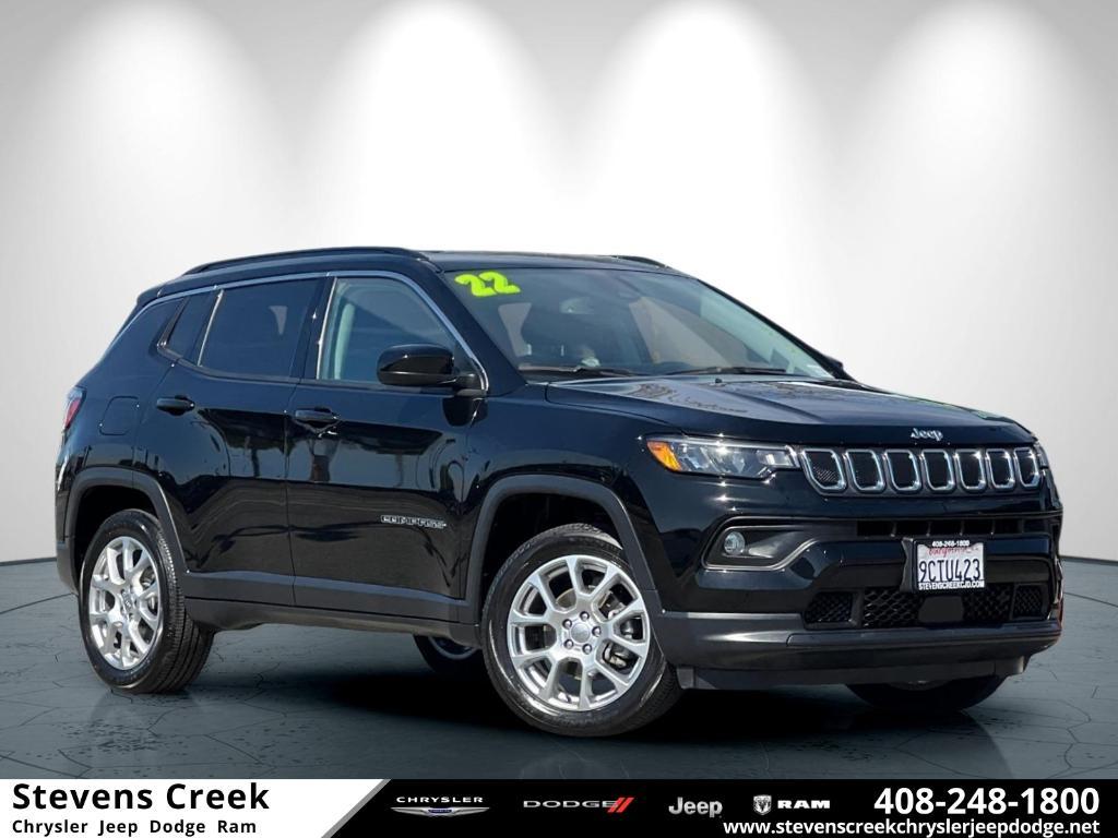 used 2022 Jeep Compass car, priced at $23,999