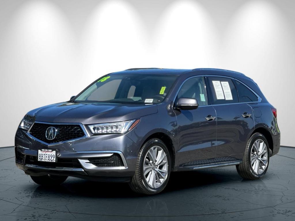 used 2018 Acura MDX car, priced at $20,591