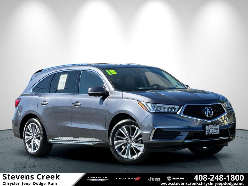 used 2018 Acura MDX car, priced at $20,591