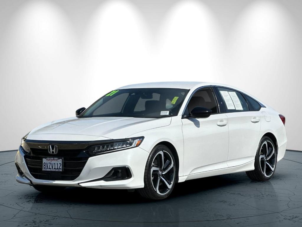 used 2021 Honda Accord car, priced at $25,885