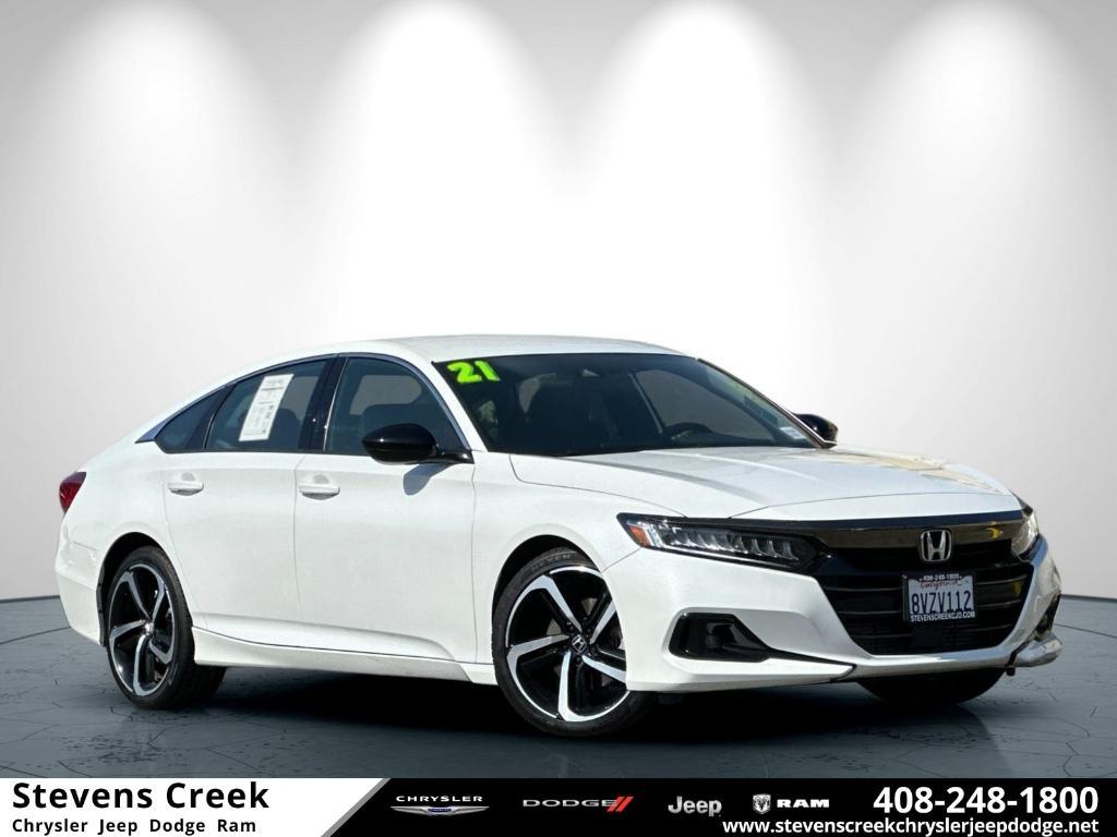 used 2021 Honda Accord car, priced at $25,885