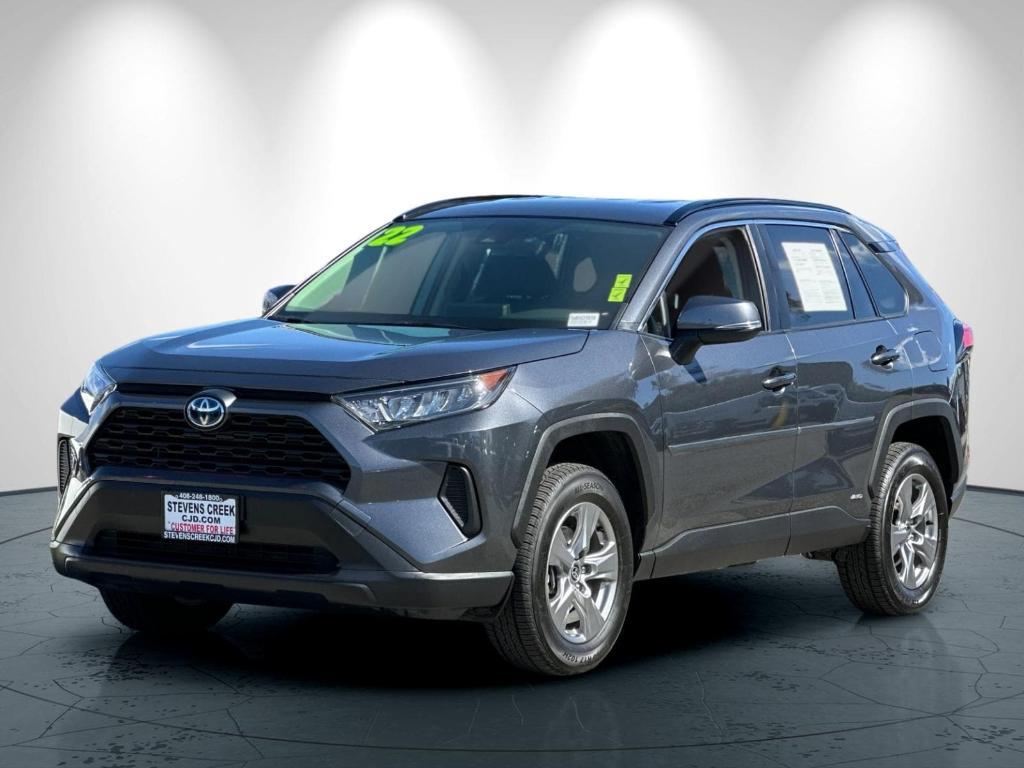 used 2022 Toyota RAV4 Hybrid car, priced at $33,987