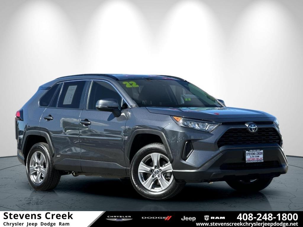 used 2022 Toyota RAV4 Hybrid car, priced at $34,990