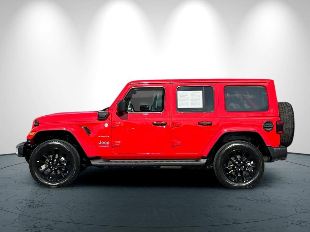 used 2021 Jeep Wrangler Unlimited 4xe car, priced at $32,440