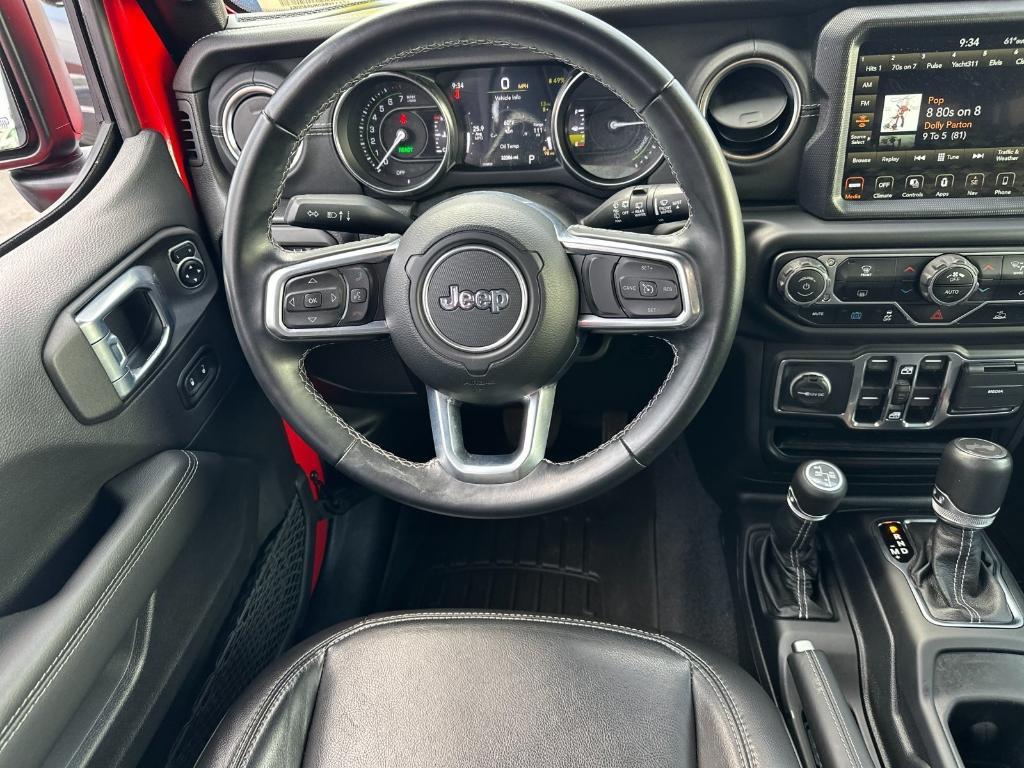 used 2021 Jeep Wrangler Unlimited 4xe car, priced at $32,440