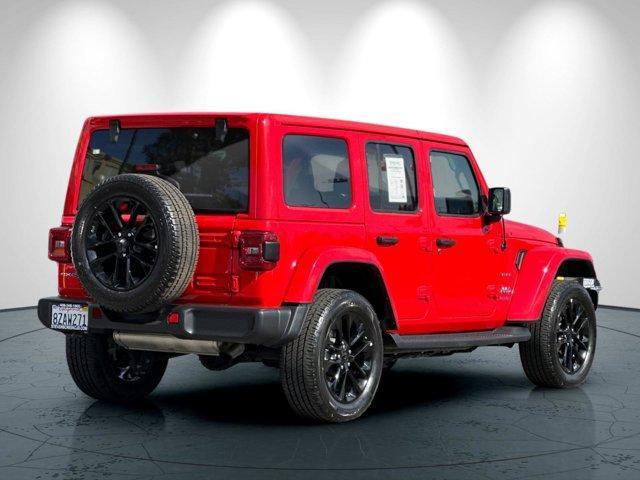 used 2021 Jeep Wrangler Unlimited 4xe car, priced at $32,579