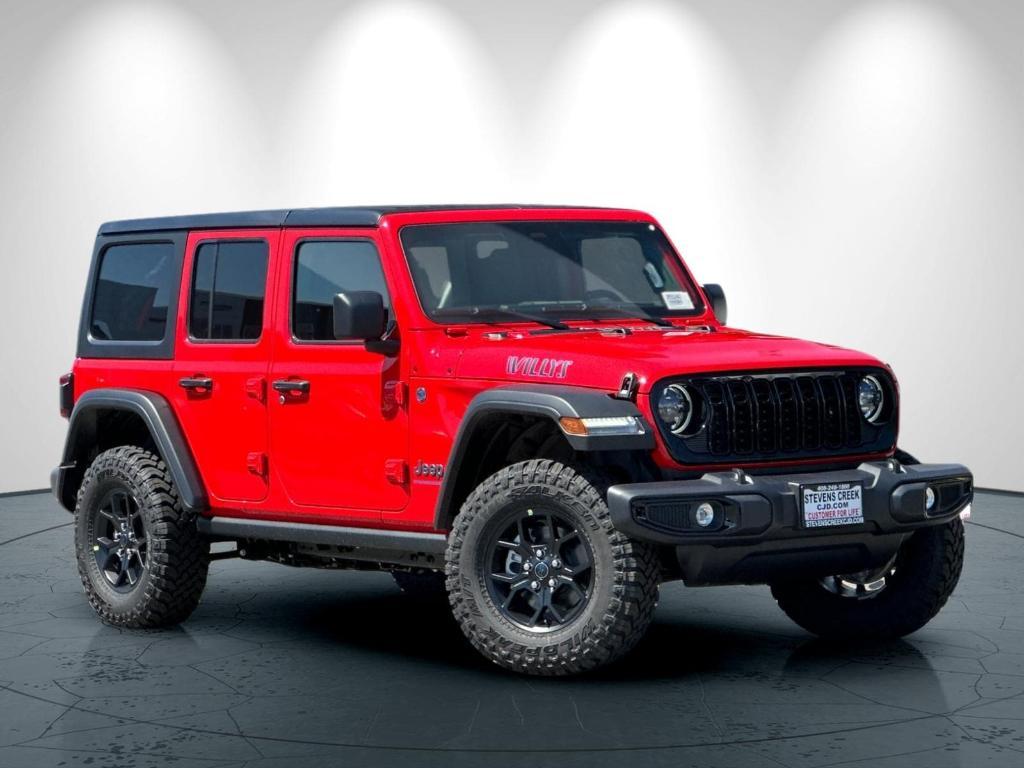 new 2025 Jeep Wrangler 4xe car, priced at $63,605