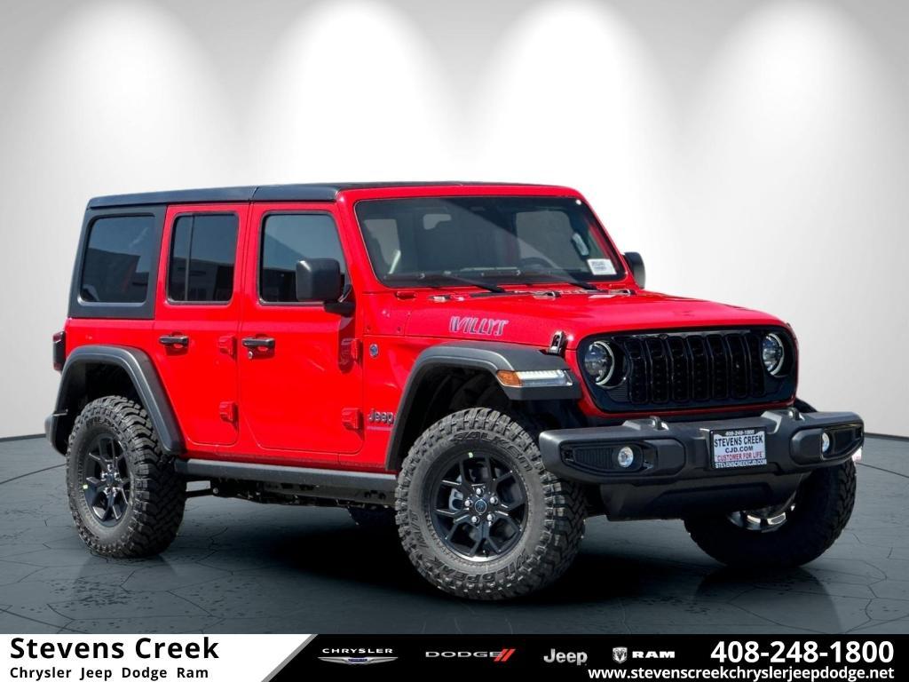 new 2025 Jeep Wrangler 4xe car, priced at $63,605