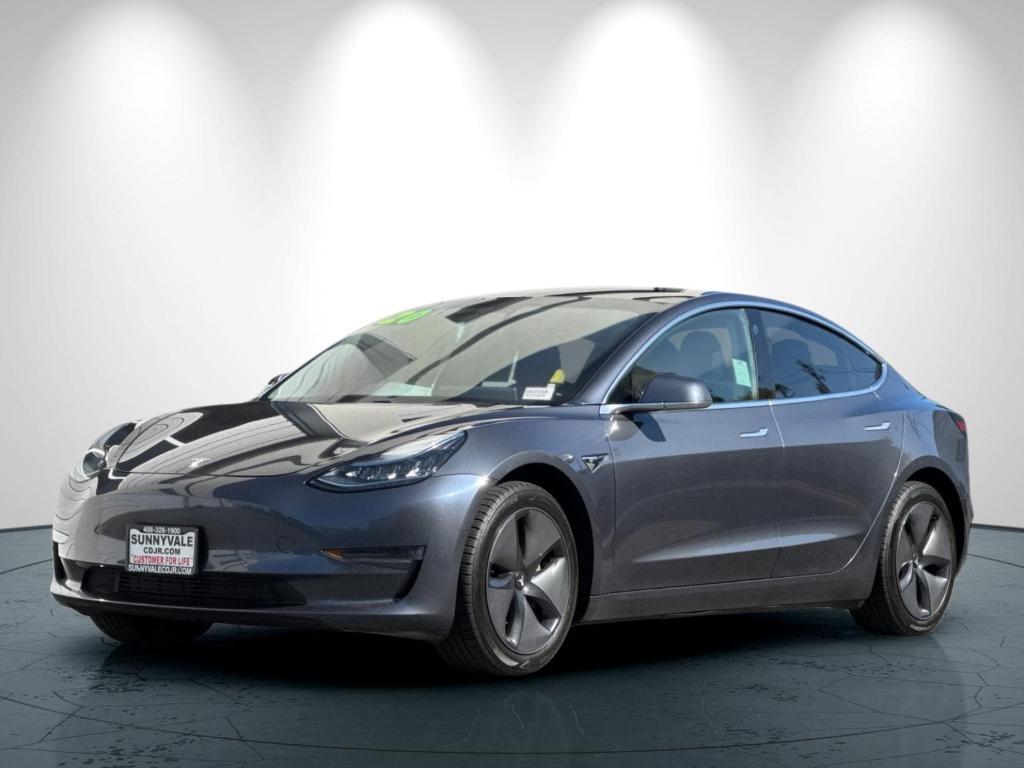 used 2020 Tesla Model 3 car, priced at $18,874