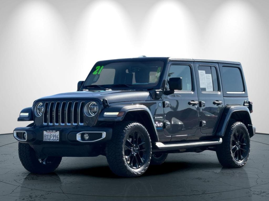 used 2021 Jeep Wrangler Unlimited 4xe car, priced at $31,797