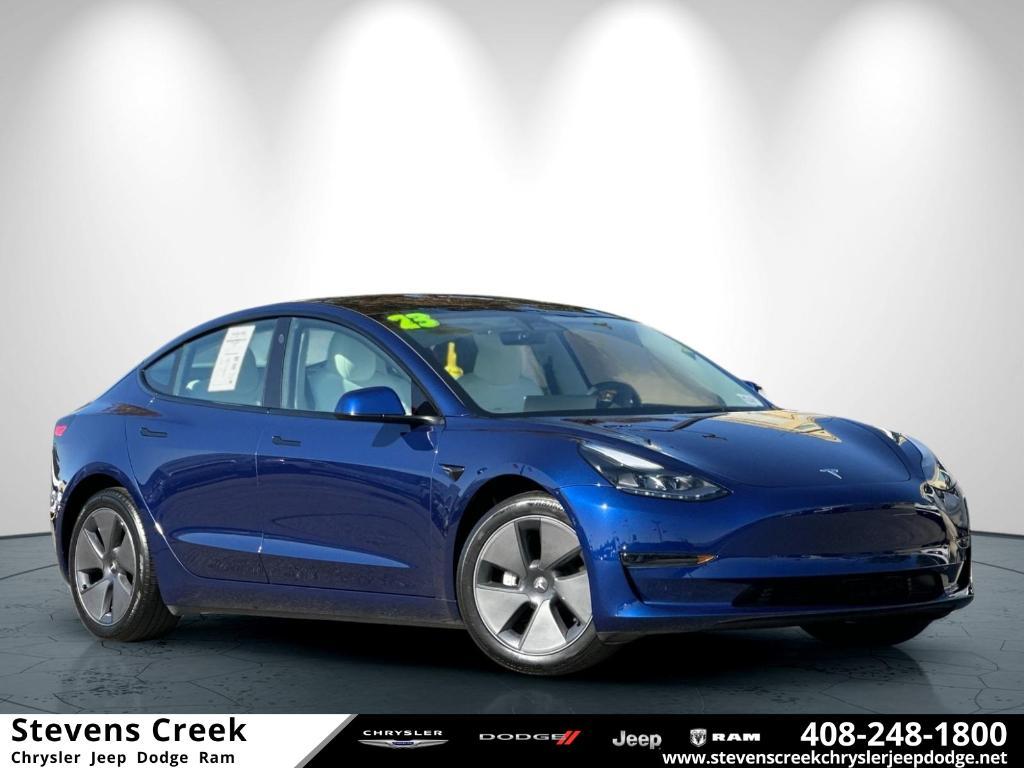used 2023 Tesla Model 3 car, priced at $26,998