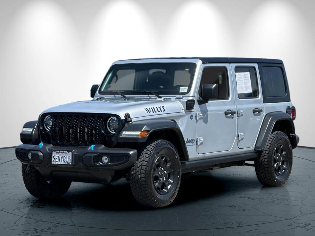 used 2023 Jeep Wrangler 4xe car, priced at $28,411