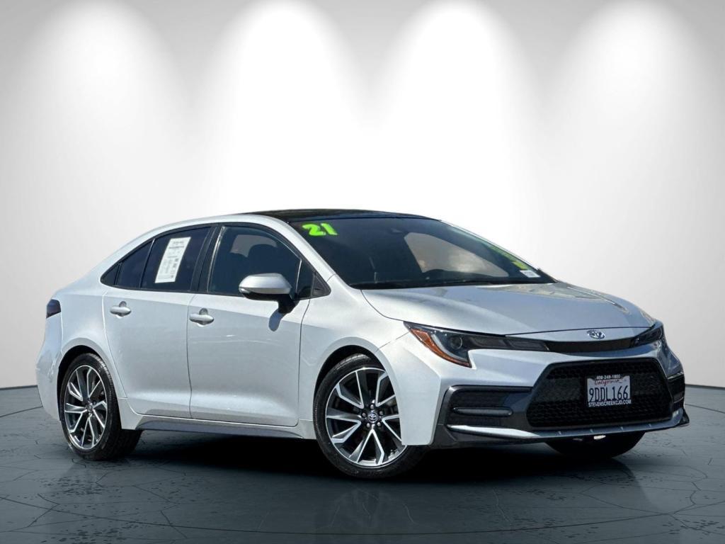 used 2021 Toyota Corolla car, priced at $19,499