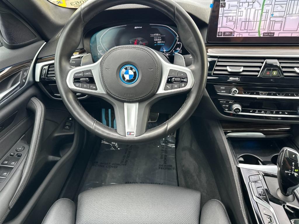 used 2022 BMW 530e car, priced at $31,599