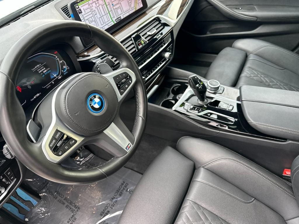 used 2022 BMW 530e car, priced at $31,599