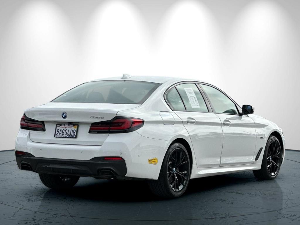 used 2022 BMW 530e car, priced at $31,599