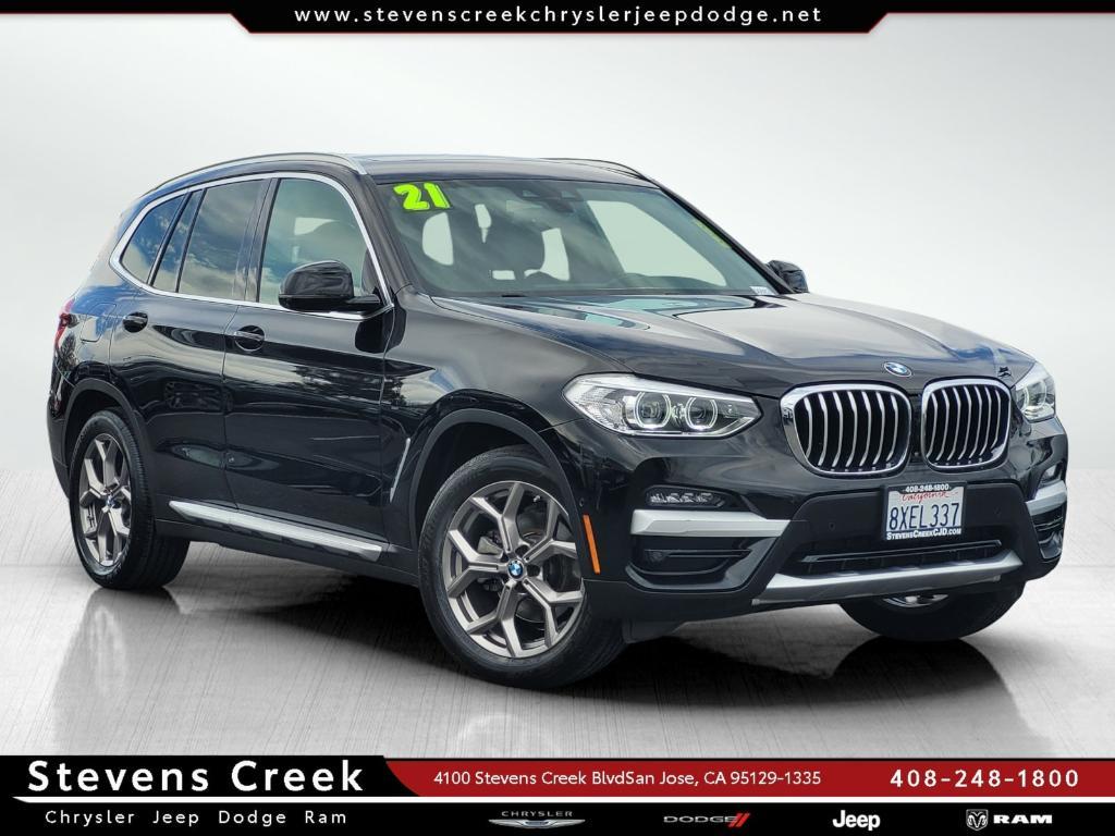 used 2021 BMW X3 car, priced at $26,898