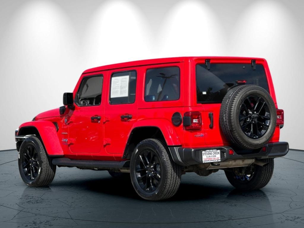 used 2021 Jeep Wrangler Unlimited 4xe car, priced at $33,979