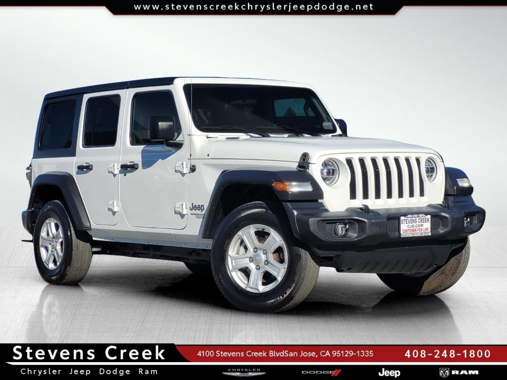 used 2021 Jeep Wrangler Unlimited car, priced at $27,630