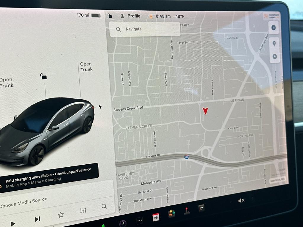 used 2020 Tesla Model 3 car, priced at $20,196