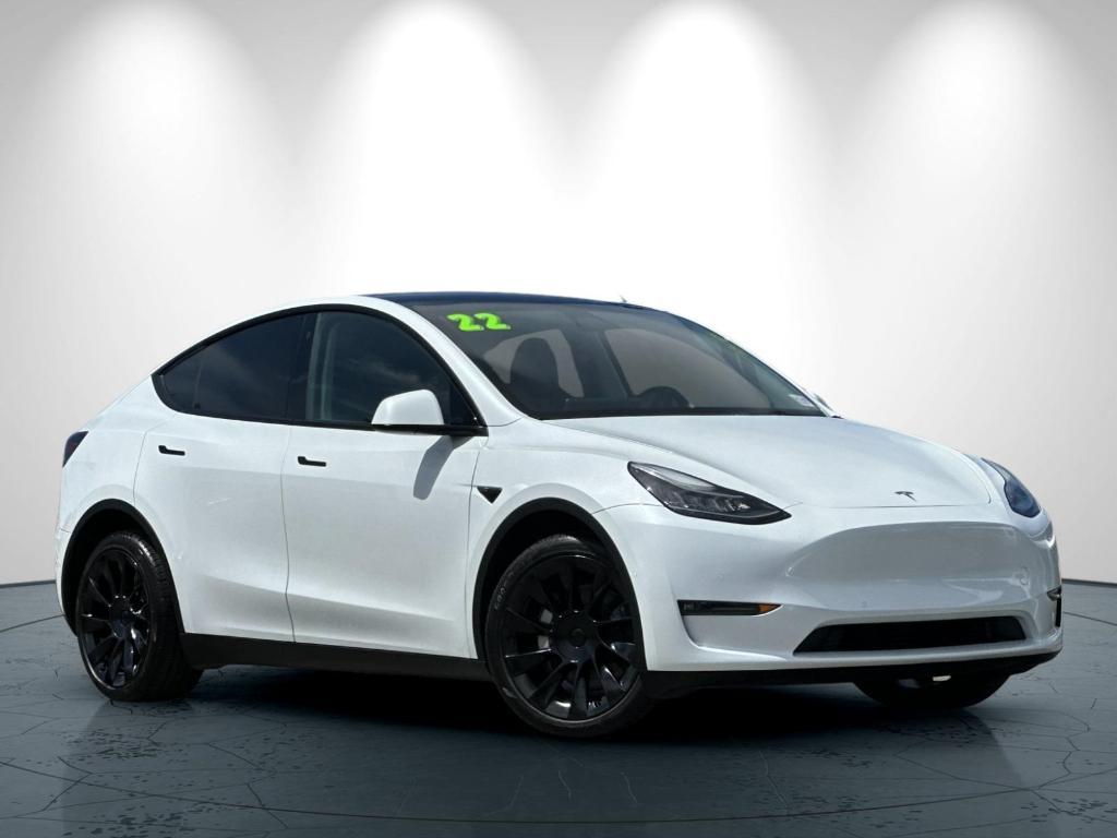 used 2022 Tesla Model Y car, priced at $27,849